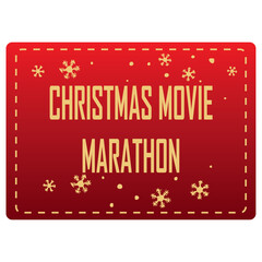 Christmas Movie Marathon Day