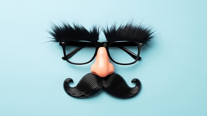 Funny Disguise Glasses with Nose and Mustache