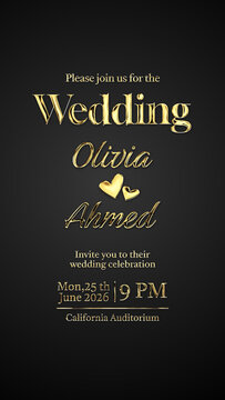 Wedding Invitation Animation 01