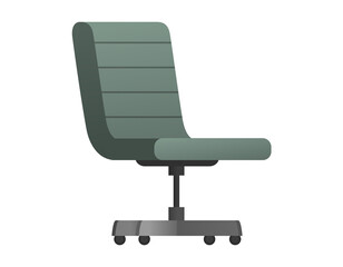 Modern office chair with a sleek, minimalist design and comfortable seating