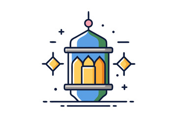 eid lantern ramadan icon