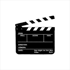 Fototapeta premium Film Clapperboard Slate