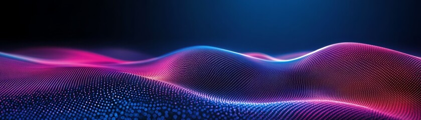 Dynamic abstract wavy lines background design with fluid motion waves pattern artistic visualization.