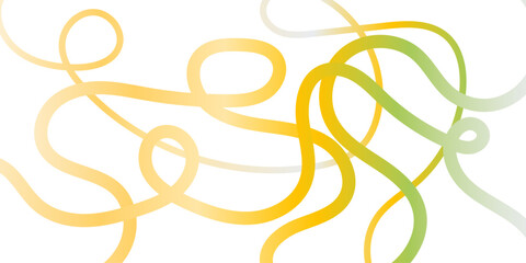 Abstract background with flowing colorful lines in shades of yellow and green with brown, abstract flowing gradient wave line pattern on creativity geometric shapes seamless design background. © Abu Bokkor Siddique