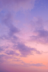 朝焼け空　夜明け