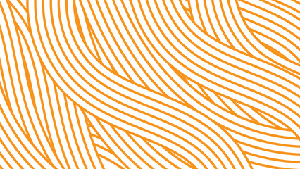 Abstract orange wavy line background. Dynamic curved line texture. Modern geometric wave stripes ideal for textiles, wallpaper, branding, packaging, and graphic design projects.