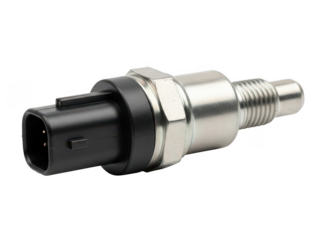 Car air conditioning pressure switch sensor isolated on transparent background