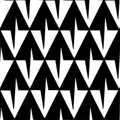 Abstract Geometric Seamless Pattern with Interlocking Square Maze Lines.