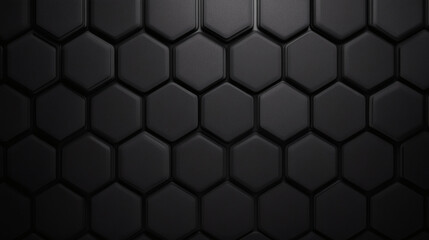 Black hexagon pattern geometric abstract dark 3d modern technology texture background with black hexagon pattern and geometric abstract dark 3d modern technology texture creating elegant visual