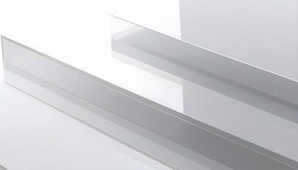 Abstract geometry in translucent material