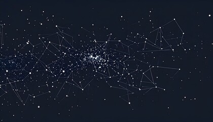 Constellation of connected nodes on dark