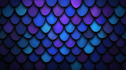 Blue purple gradient scale pattern background texture abstract decorative seamless vibrant blue purple gradient scale pattern background texture with layered curved shapes creating abstract