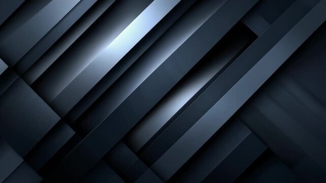 Modern abstract black and blue background design for technology or business themes