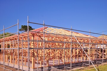 New Zealand Wooden House Frame