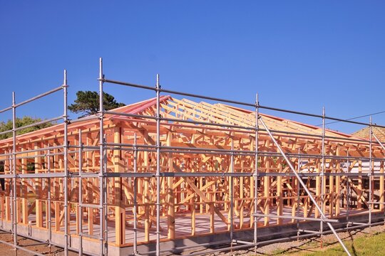 New Zealand Wooden House Frame