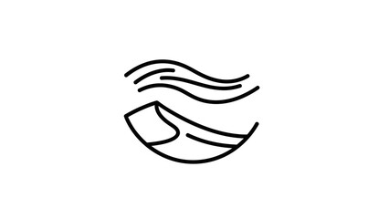 Fototapeta premium vector illustration of a hand with a mask