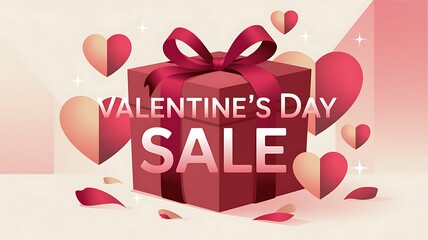 Valentines day sale and holiday shopping discounts