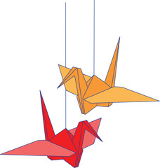 origami cranes