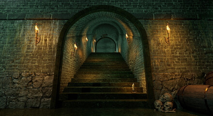 中世の迷宮　地下聖堂への旅路