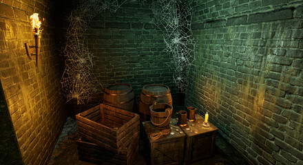 中世の迷宮　地下に眠る財宝