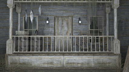 幽霊屋敷　音のしない漁師小屋