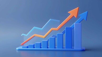 Growth market business finance economy driving modern corporate strategy investment