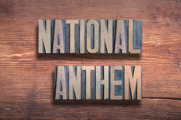 national anthem wood