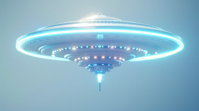 Advanced Futuristic Spaceship Design