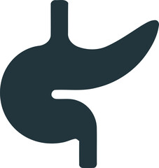 Vector illustration of a cartoon human hand holding a stethoscope and a finger as a business sign or medical icon symbol isolated on a white background human body anatomy