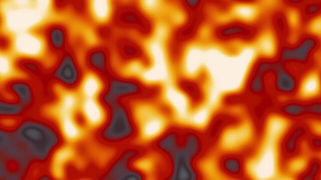 Abstract Fiery Background with Glowing Orange and Dark Red Hues.