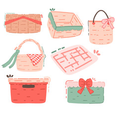 shopping basket set