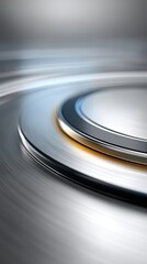 Close up view of a mechanical turn button detailed perspective highlights precise engineering and tactile qualities of turn button