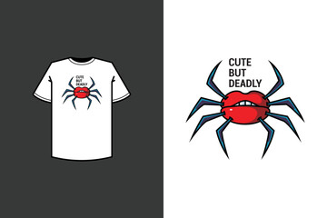 Funny Cute but Deadly Crab Artwork