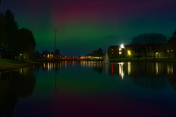 Northern Lights in Des Moines, Iowa
