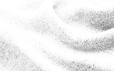 Elegant Monochrome Stippled Wave with Grunge Dissolve Effect and Subtle Ripple Texture.