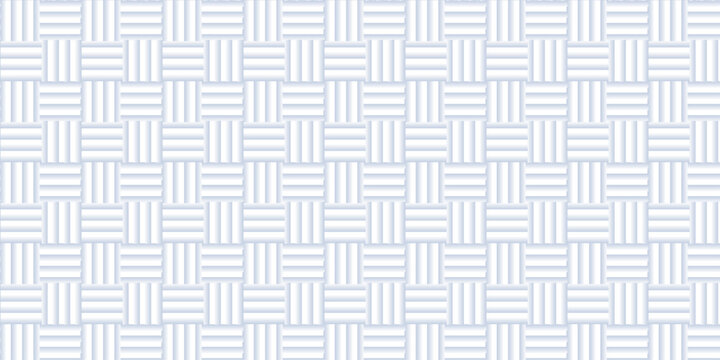 Seamless pattern with square fabric geometric pattern. Abstract ornament maze design. Futuristic minimal textile background. Modern design vector pattern.