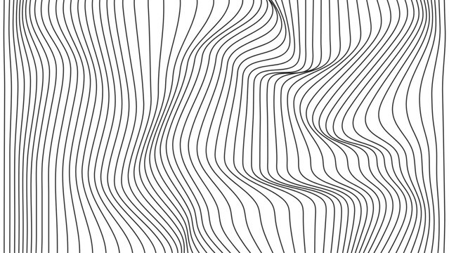 Soft abstract layers providing elegance for contemporary design applications
