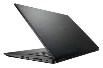 Laptop isolated on white background with blank screen