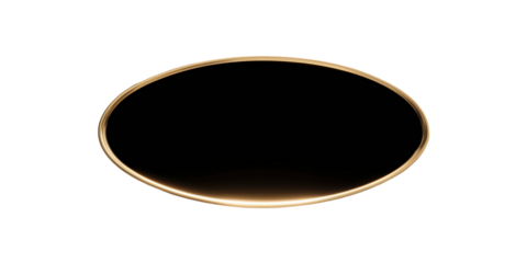 Elegant Oval Dish: A beautifully crafted oval dish, showcasing a minimalist design with a sleek, polished surface, perfect for displaying culinary creations or as a decorative element.