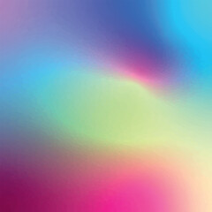 Obraz premium Trendy abstract rainbow blurred background. Smooth gradient vector illustration for web, template, posters, card, banner. Pastel colors mesh pattern.