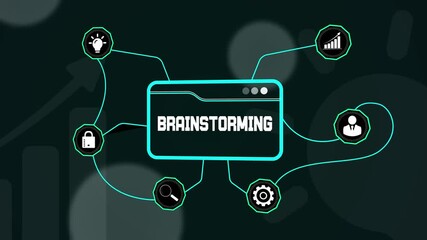 Enhancing corporate productivity with effective brainstorming techniques focusing on collective intelligence idea generation and visionary project planning for professional teams.