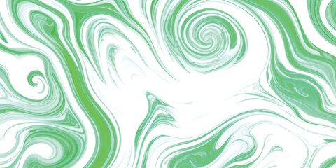 Elegant Green and White Abstract Marble Texture: Organic Fluid Swirls & Serene Liquid Waves on White. Ideal for Eco-Friendly Branding, Zen Design & Modern Digital Art.