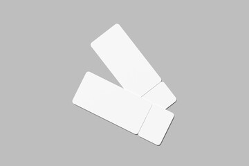 Premium Ticket Blank Mockup