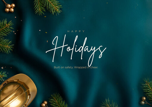 Construction theme Christmas Luxury background