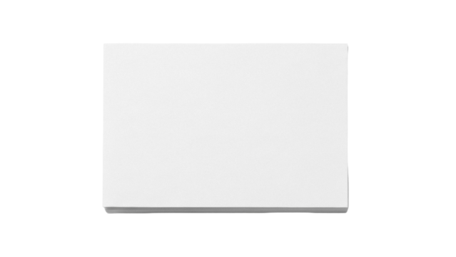 Stack of blank business cards isolated PNG on transparent background, mockup template for corporate identity and branding design projects - Powered by Adobe