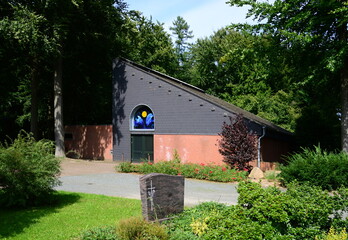 Chapel on the Cemetery in the Town Bomlitz, Lower Saxony