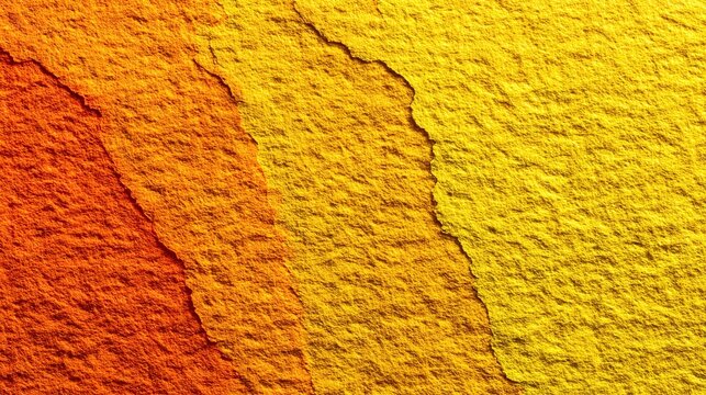 Abstract yellow watercolor paper texture panorama banner: soft sun-kissed washes and organic bleeds create a warm, artistic backdrop
