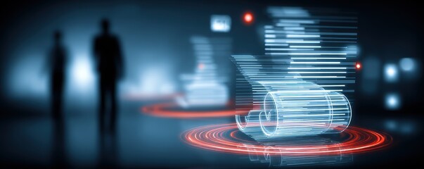 Administration symbols swirl around a partner and author as a lawyer reveals commitment etched on a timeless scroll supported by paperwork