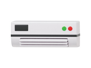 Air conditioner icon 3d render illustration