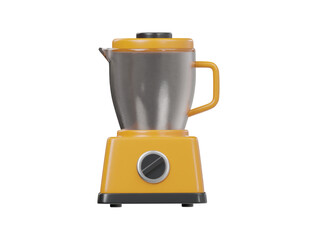 Electronic blender machine icon 3d 